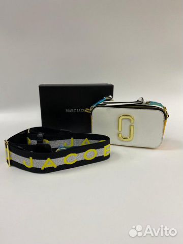 Новая женская сумка клатч Marc Jacobs Snapshot бел Новая женская сумка клатч Marc Jacobs Snapshot бел