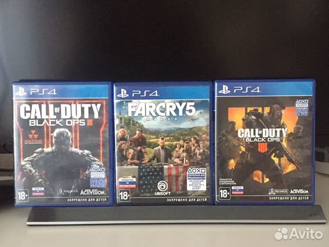 Диски для ps4