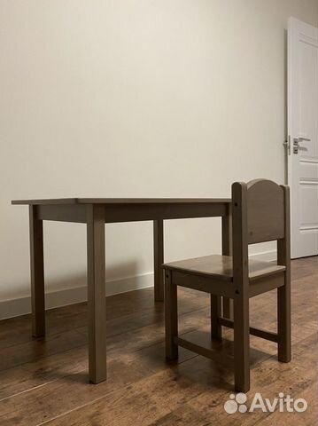 Комплект детской мебели сундвик (икеа) стол+стул Комплект детской мебели сундвик (икеа) стол+стул