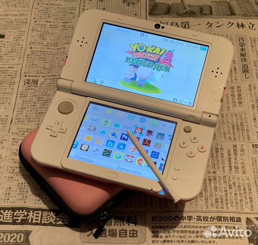 New Nintendo 3DS XL Pink-White New Nintendo 3DS XL Pink-White