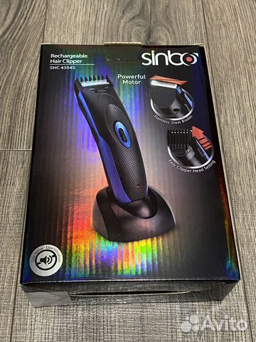 Sinbo SHC-4354s (машинка для стрижки, аккумулятор)