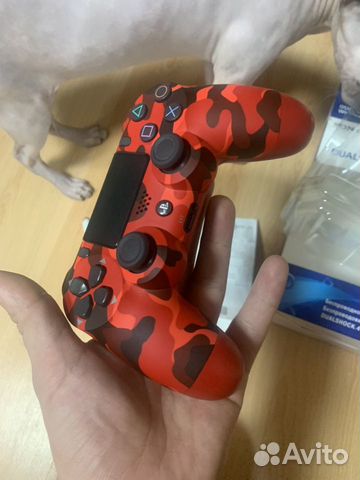 DualShock 4 v2 RedCamo