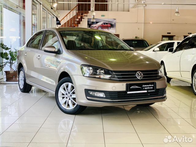 Volkswagen Polo 1.6 AT, 2015, 139 000 км