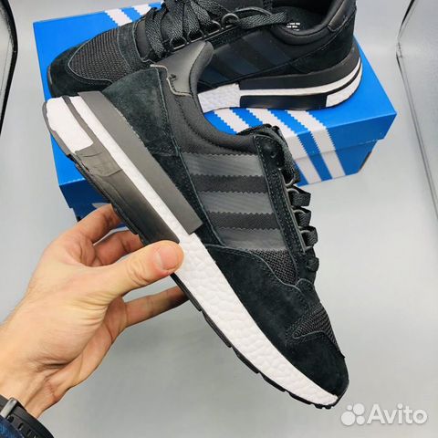 Кроссовки Adidas ZX 500 черные Кроссовки Adidas ZX 500 черные