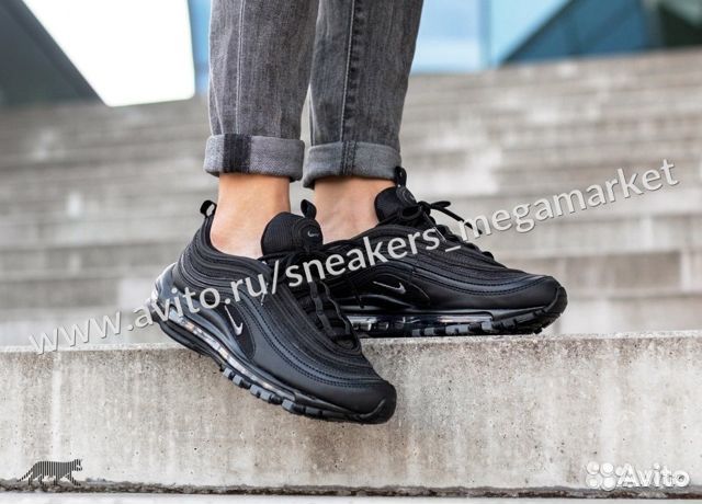 Кроссовки Nike Air Max 97 Black (41-45) Кроссовки Nike Air Max 97 Black (41-45)