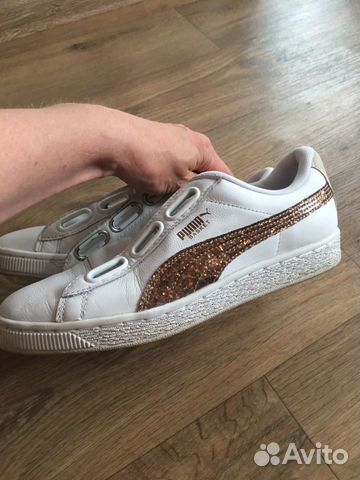 Кроссовки кожаные Puma 38 р-р