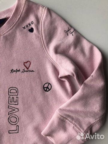 Ralph Lauren свитшот на девочку 3 года