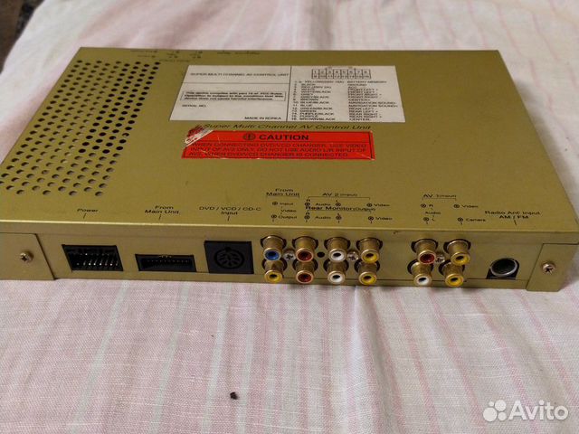 Multi channel AV Control Unit Multi channel AV Control Unit