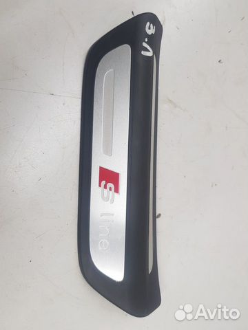 Накладка на порог (задняя левая S-Line) (Audi Q3) Накладка на порог (задняя левая S-Line) (Audi Q3)