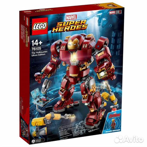 Lego Marvel Super Heroes 76105 Халкбастер: эра Аль Lego Marvel Super Heroes 76105 Халкбастер: эра Аль