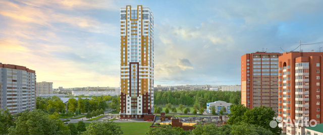 1-к квартира, 38.4 м², 17/30 эт. 1-к квартира, 38.4 м², 17/30 эт.
