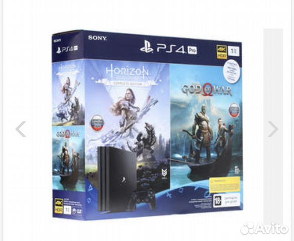 PlayStation 4 Pro Black 1TB +игры PlayStation 4 Pro Black 1TB +игры