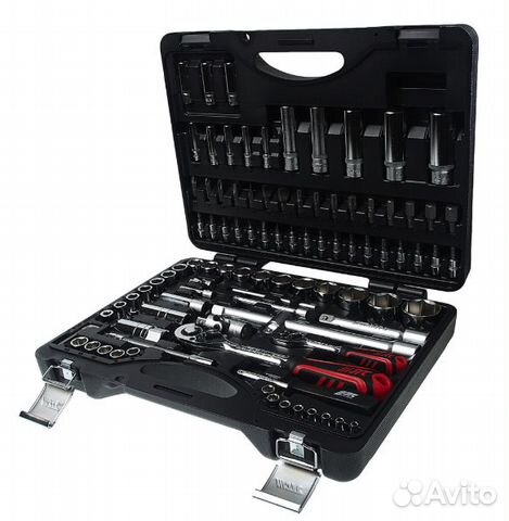 Набор головок торцевых и вставок JTC 96 предметов