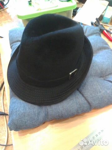 Шляпа мужская, 56, кролика шерсть