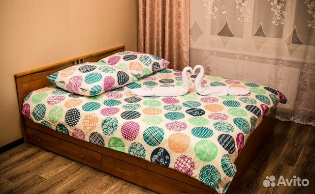 

1-к. квартира, 38 м², 3 кровати