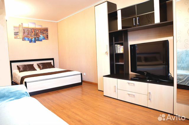 

1-к. квартира, 41 м², 1 кровать