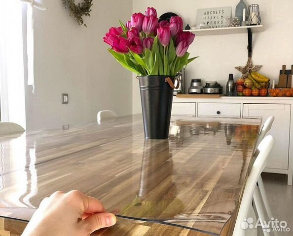 Мягкое стекло, пленка пвх, толщина 1.5/2 мм