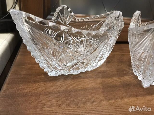 Ваза хрусталь. СССР