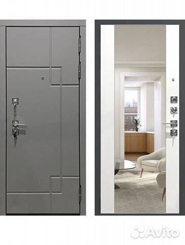 Входная металлическая дверь Гарда S19 Зеркало