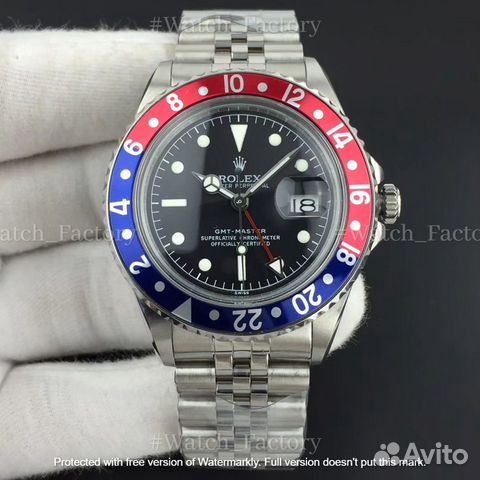 Часы Rolex GMT-Master 16710 Pepsi купить в Москве | Личные вещи | Авито