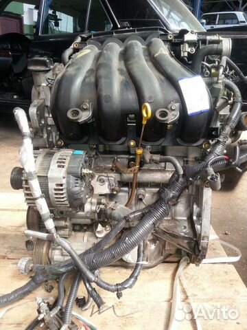 Двигатель двс Nissan Tiida 1.8 MR18DE Двигатель двс Nissan Tiida 1.8 MR18DE