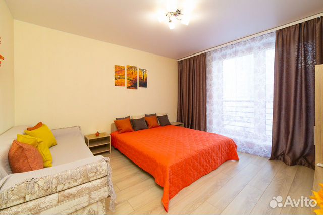 

1-к. квартира, 40 м², 2 кровати