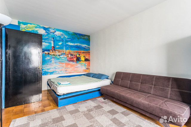 

1-к. квартира, 36 м², 2 кровати