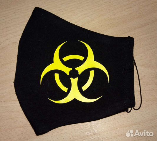 Маски анатомические многоразовые двухслойные трико