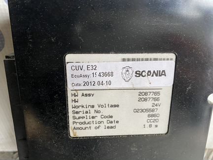 Блок CUV Скания 1943668