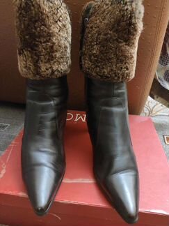 Итальянские женские сапоги