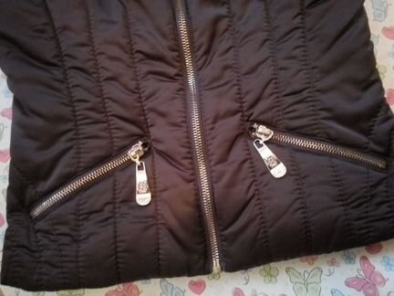 Жилет р.46 горький шоколад