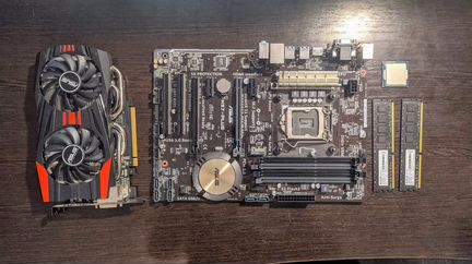 I5 4ядра 3,6 16gb озу gtx760, игры, монтаж