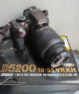 Зеркальный фотоаппарат Nikon D5200