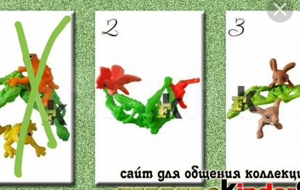 Киндер животные в лесу 2018