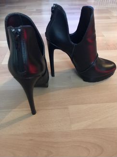Ботильоны кожаные Zara, 37р, б/у, отл состояние