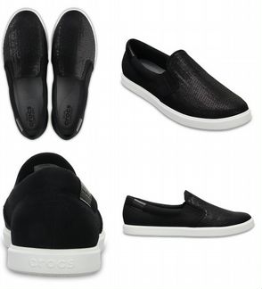 Слипоны мокасины Crocs CitiLane Slip-on Sneaker 36