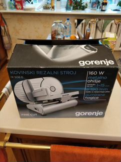 Новая ломтерезка слайсер Gorenje R606E, 180 Ватт