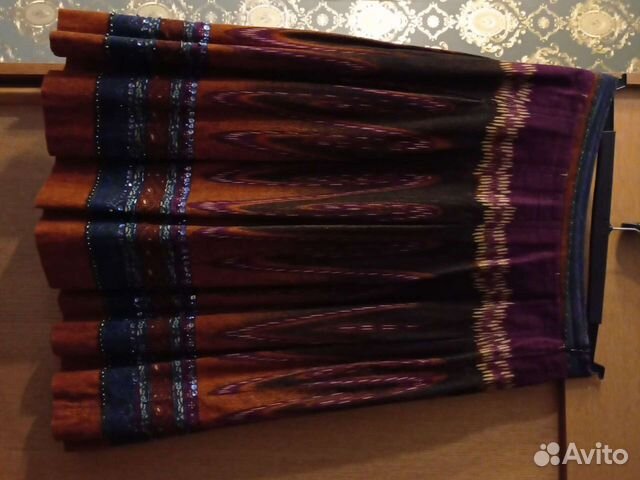 Юбочка женская микровельвет хлопок 46-48р