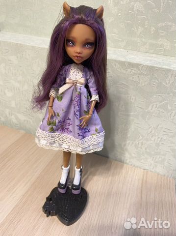 Monster high ooak Клодин Вульф