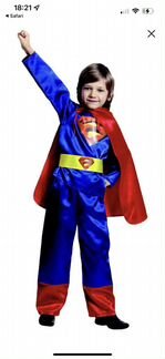 Костюм Супермена новогодний