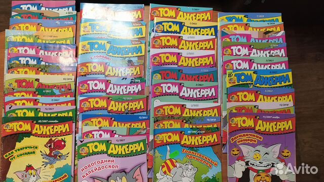 Комиксы том и Джерри