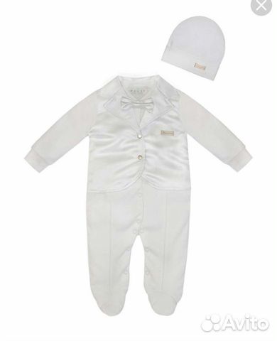 Комбенезон для новорождённого мальчика р.62
