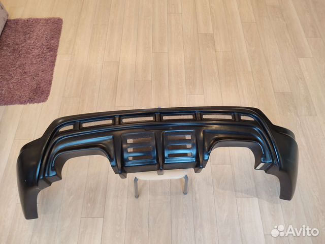 Накладка на задний бампер 