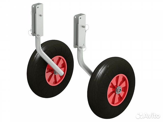 Транцевые колёса для лодки пвх нднд 260 мм цинк