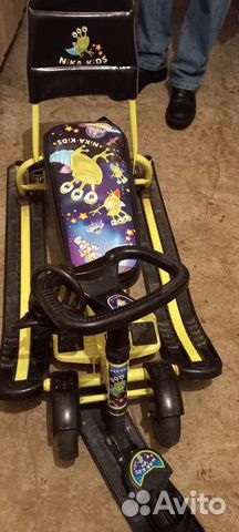 Детские санки на колесах