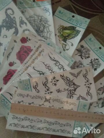 Переводные татуировки