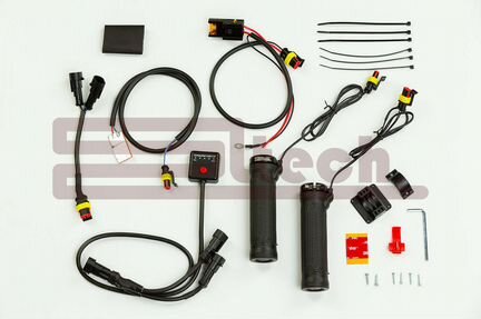 Подогрев ручек и курка газа для квадроциклов ATV