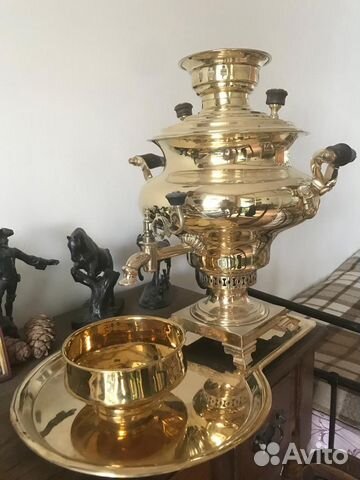 Самовар баташева с медалями (репа)