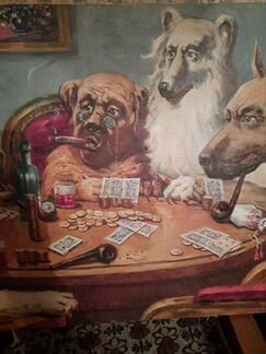 Картина маслом на холсте на подрамнике