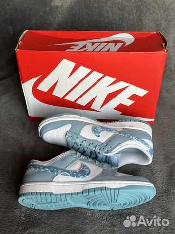 Кроссовки Nike Dunk Low ESS Blue Paisley